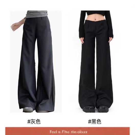 春の婦人服 ローウエスト スリミング テーラードトラウザーズ - Tailored Trouser Wide のレビューと価格