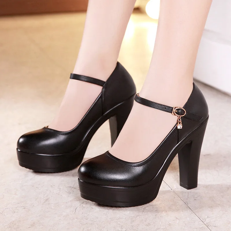8cm、10cm、12cmの小さめサイズ（32～43）浅底厚 - Women Formal Office Wear Tops のレビューと価格