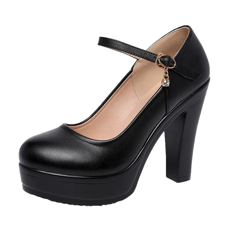 8cm、10cm、12cmの小さめサイズ（32～43）浅底厚 - Women Formal Office Wear Tops のレビューと価格