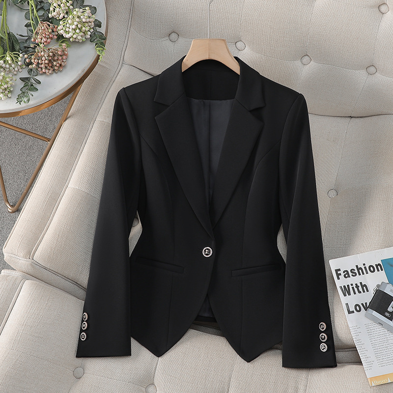 新しいファッション女性フォーマルブレザー女性赤白黒オフィスス - Women Formal Wear Office のレビューと価格