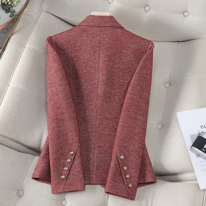 オフィスレディースブレザー女性ジャケット長袖シングルボタン女 - Women Formal Wear Office のレビューと価格