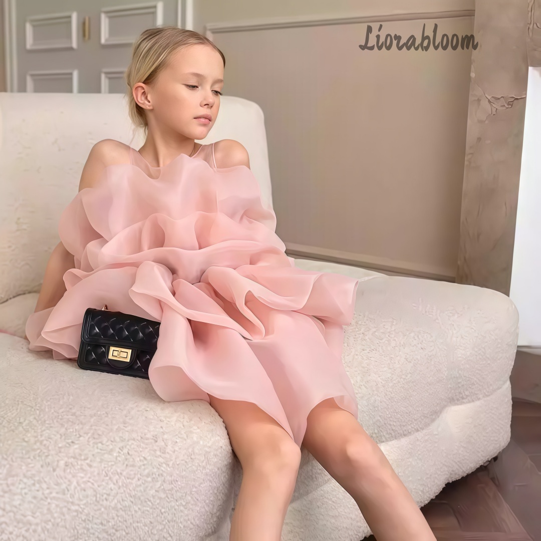 マルチカラーのレイヤードガールズフォーマルガウン、エレガント - Women Formal Wear Designers のレビューと価格