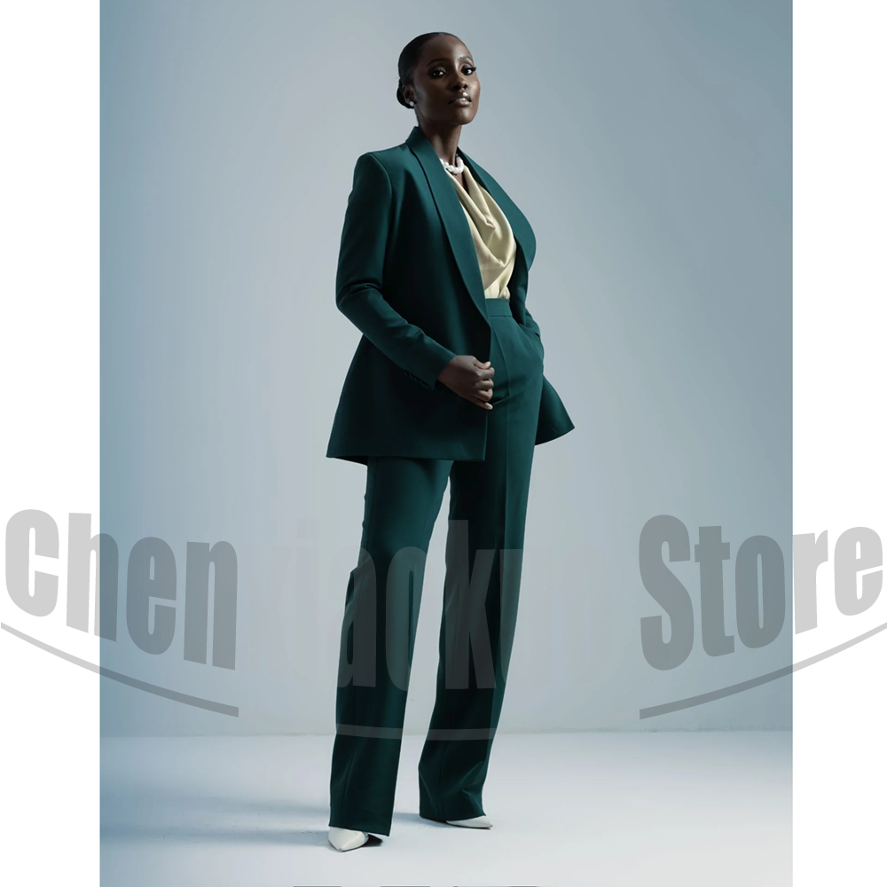 レディーススーツ ベルト付きブレザー＆ワイドレッグパンツ 2 - Women Formal Wear Designers のレビューと価格
