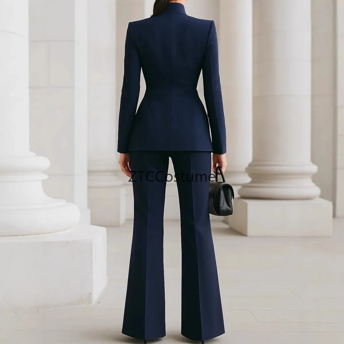 コスプレ レディーススーツセット 長袖シングルボタンブレザー - Women Formal Office Wear Tops のレビューと価格