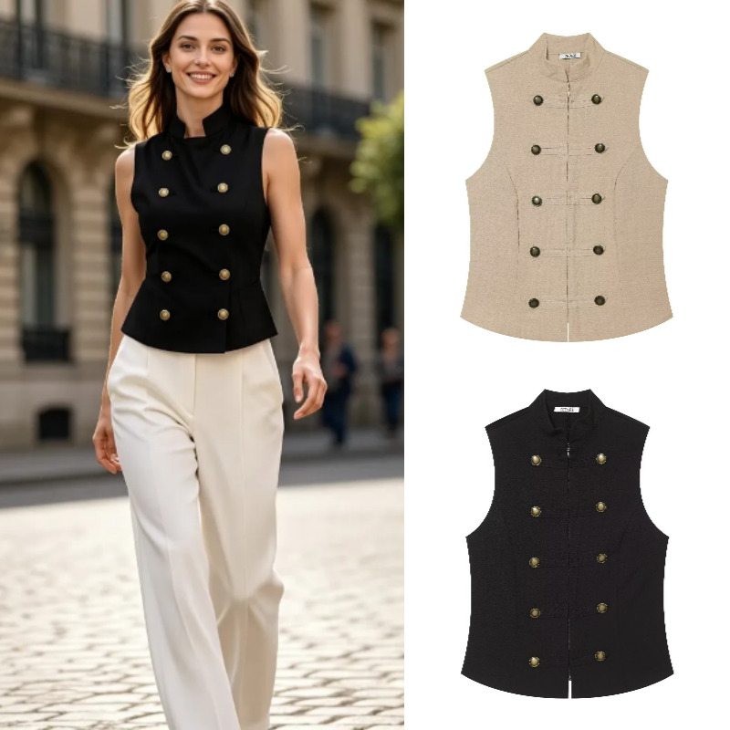 女性のスリムフィットノースリーブボタンダウンシャツ 2026 - Women Formal Wear Designers のレビューと価格