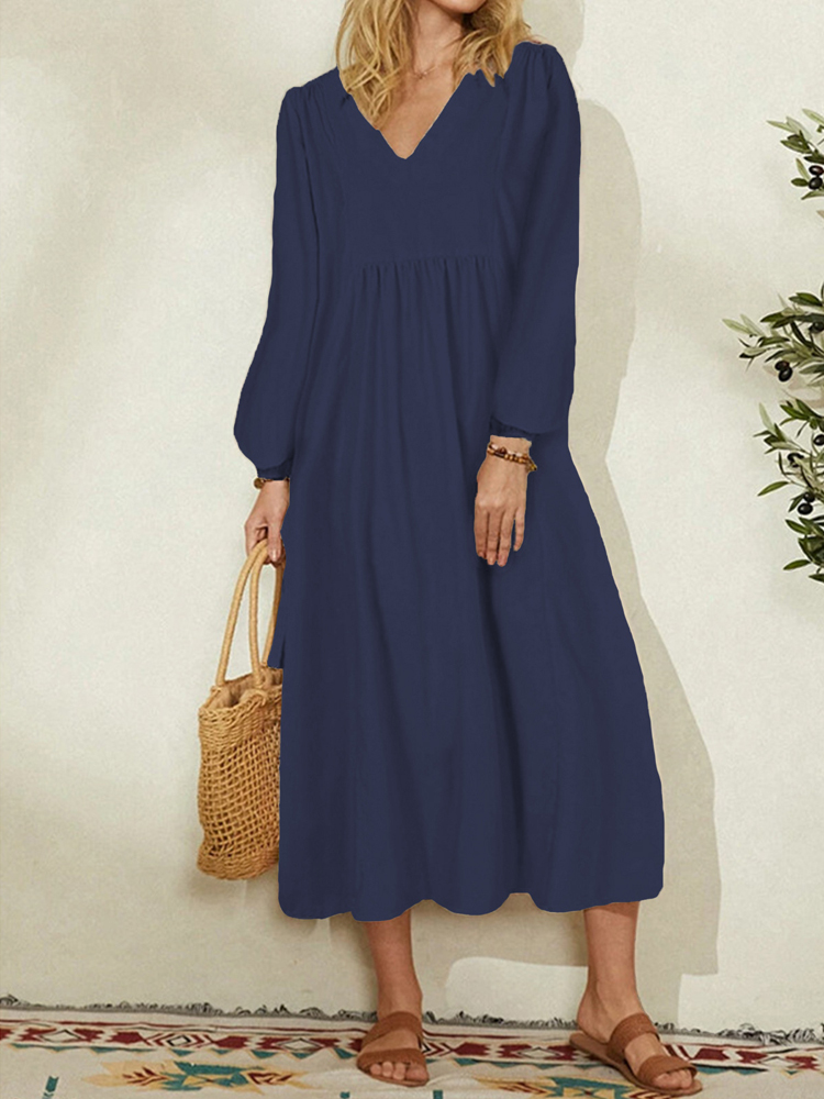 プラスサイズ 春/秋 新作 レディース コットンリネン混紡  - Women Formal Office Wear Tops のレビューと価格